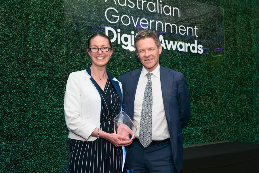 Australian Government Digital Awards - Sandra Cook
