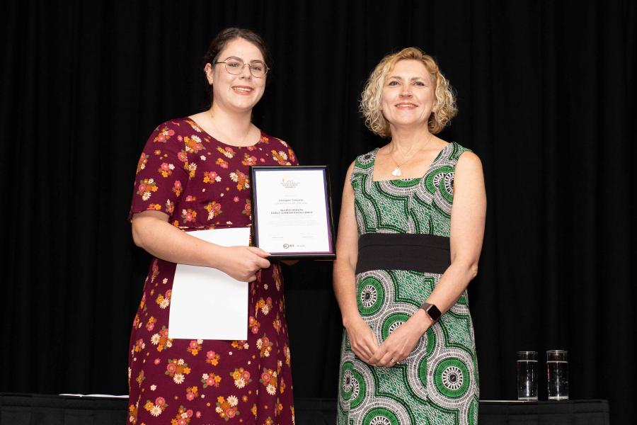 Allied Health Early Career Excellence, Imogen Cesarin, Minister